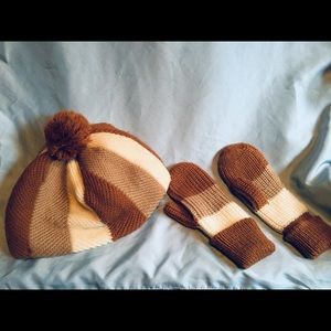 Hat and glove / mitten set